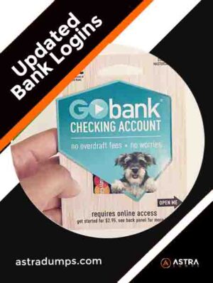 Get Gobank account + VBA ( Freshly Updated Bank Logins 2022)