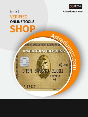 High balance American Express US bank card + account – 100% LIVE