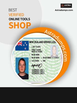 NEW ZEALAND DRIVERS LICENSE – HIGH QUALITY IDs