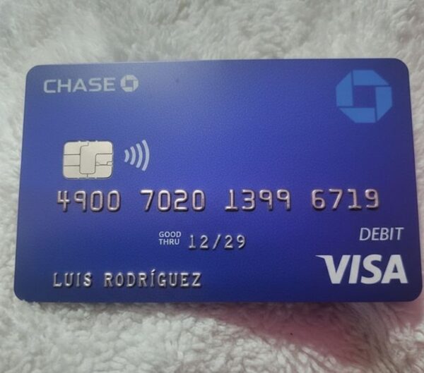 CHASE BANK DEBIT+PIN+ CVV – 00 – 00