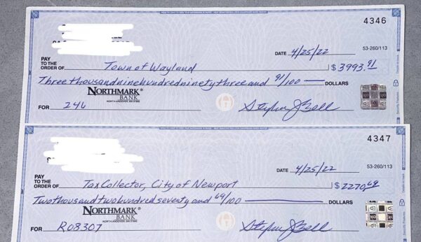 NOTRHMARK BANK DEPOSIT CHECK | 00 - 00
