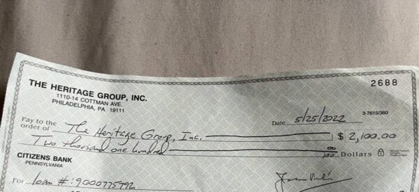 CITIZENS BANK DEPOSIT CHECK | 00 - 00